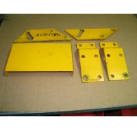 FRONT PULLEY SHIELD MOUNT BRACKETS CUB CADET IH 464364 R1 IH 464509 R1 IH 465058 R91 IH 465057 R91 NTO NOS