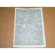 TUNNEL COVER DECAL IH 144476 C1 779-3027 NEW