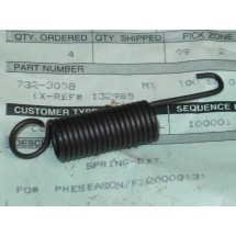EXTENSION SPRING CUB CADET 732-3058 132985 NOS