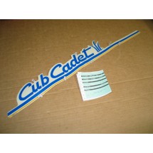 RIGHT / LEFT SIDE HOOD DECAL CUB CADET 777D03263 777D03264 NOS