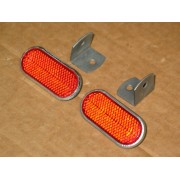 REAR FENDER REFLECTOR CUB CADET IH 377857 R1 IH 377856 R1 (SET OF 2) NOS