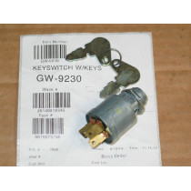 KEY SWITCH W/KEYS GW 9230 NOS