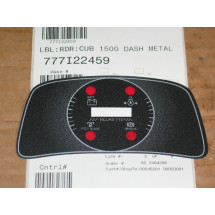 DASH PANEL LABEL DECAL 777I22459 NOS