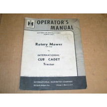 International Rotary Mower 38 Inch IH 1007477 R8 GRY