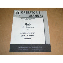 International Cub Cadet Blade 42 inch with Spring Trip