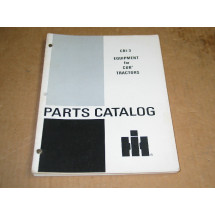 INTERNATIONAL EQUIPMENT FOR CUB TRACTORS PARTS CATALOG CBI-3 