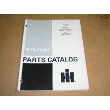 INTERNATIONAL CADET RIDING MOWERS AND EQUIPMENT PARTS CATALOG TC-120