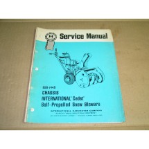 International Chassis Self-Propelled Snow Blowers GSS-1440