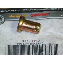 BRACKET PIN CUB CADET 911-0332 711-0332 NEW