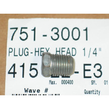 HEX PLUG CUB CADET 751-3001 IH 444619 IH 444618 NOS