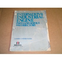 INTERNATIONAL INDUSTRIAL ENGINE  PARTS AND SERVICE 1980 DIRECTORY USED