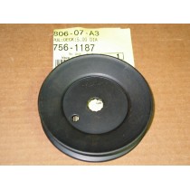 DECK SPINDLE PULLEY 756-1187 NEW