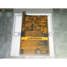 FRAME CENTER TUNNEL COVER DECAL CUB CADET 777-2682 NOS
