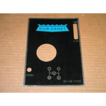 DASH TOWER DECAL IH 2753262 R1 NOS