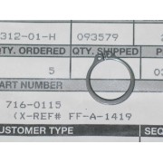 SNAP RING CUB CADET 716-0115 916-0115 IH 267805 R1 IH 269174 R1 IH 324050 R1 FF-1491 NOS