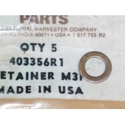 HANDLE RELEASE ROD SPRING RETAINER CUB CADET IH 403356 R1 736-3009 NOS