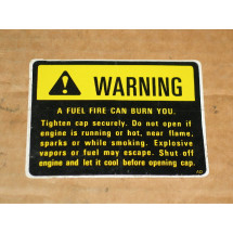 WARNING DECAL IH 224840 C1 NOS