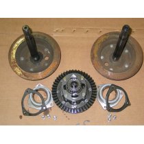 FINE SPLINE AXLES and RING with CASE GEAR ASSEMBLY SHIMS 717-3217 717-3112 717-3113 741-3038 759-3430 618-3039 703-1789 USED