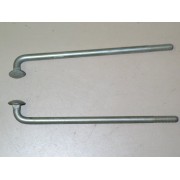 BATTERY HOLD DOWN BOLTS "IH" STAMPED" CUB CADET IH 376294 R2 NOS