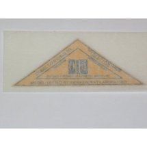 SAFETY DECAL GOLD COLOR NEW