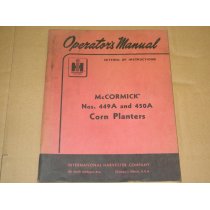 McCormick Nos 449A and 450A Corn Planters