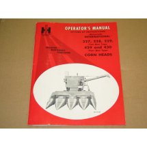 McCormick International 227 228 229 Two Row Type 429 and 430 Corn Heads