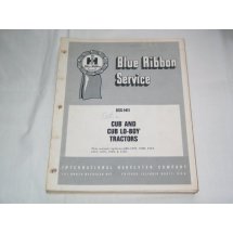 International Cub and Cub Lo-Boy Tractors