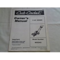 Cub Cadet Owners Manual 772-3468