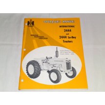International 2444 and 2444 Lo-Boy Tractors