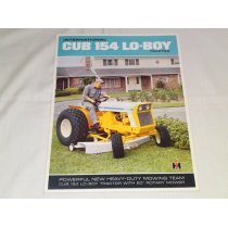 International 184 Lo-Boy Power Lawn Products Sales Know-How Product Bulletin