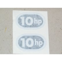 FUEL TANK DECAL CUB CADET 10 HP NEW