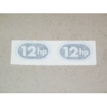FUEL TANK CUB CADET 12 HP DECAL NEW