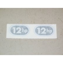 FUEL TANK CUB CADET 12 HP DECAL NEW