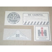 42" MOWER DECK DECAL KIT NEW