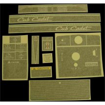 DECAL KIT 109 CUB CADET IH 546715 R94 NEW