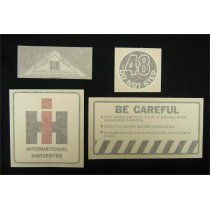 48" MOWER DECK DECAL KIT NEW