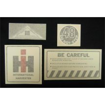 48" MOWER DECK DECAL KIT NEW