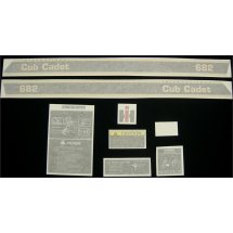 DECAL KIT 682 IH 135510 C93 759-3152 NEW
