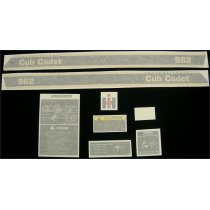 DECAL KIT 982 IH 135493 C93 759-3154 NEW