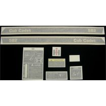DECAL KIT 582 CUB CADET IH 135509 C93 NEW