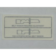 MULE DRIVE DECAL CUB CADET NEW