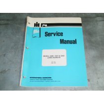 International Chassis Engine Fuel System and Mower 284 Compact Tractor September 1478