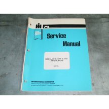 International Chassis Engine Fuel System and Mower 284 Compact Tractor September 1478