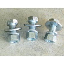 SNOW DIRT BLADE LIFT BOLTS and NUTS CUB CADET 710-3032 712-3036 736-0921 736-0179 (SET OF 3) NEW