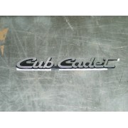 CUB CADET EMBLEM SILVER CUB CADET 731-3053 931-3053A NEW