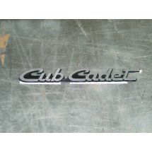 CUB CADET EMBLEM SILVER CUB CADET 731-3053 931-3053A NEW