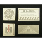 44" MOWER DECK DECAL KIT NEW