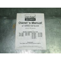 Cub Cadet Blade 42 and 54 inch Spring Trip for Cub Cadet Garden Tractors Water Stained 772-4159