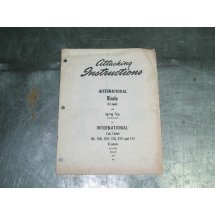 International Blade 42 and 54 inch with Spring Trip for International Cub Cadet Tractors