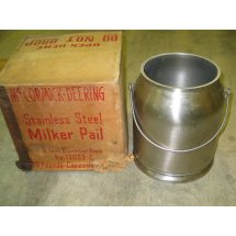 McCORMICK-DEERING MILKER PAIL No 13039-C NOS